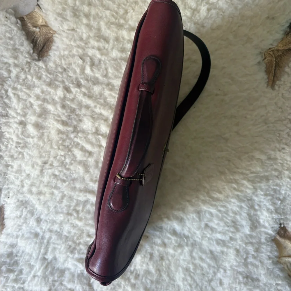 🍷Vintage Coach - Lexington briefcase in Burgundy - 5265 - USA made